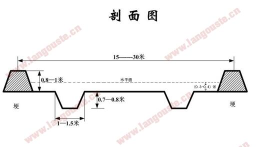 2018年小龙虾养殖池塘设计图大全【新手必看】