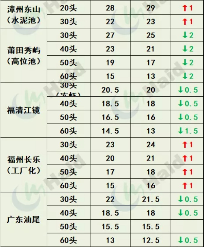 虾价行情 | 市场缺大虾！多地虾价仍在上涨！8月12日全国最新塘头价