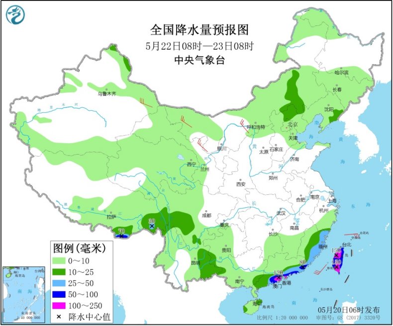 江南华南西南地区东部有强降水过程