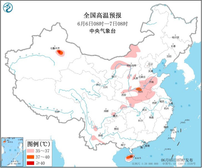 强降雨再次锁定江南华南及贵州 华北黄淮热度不减