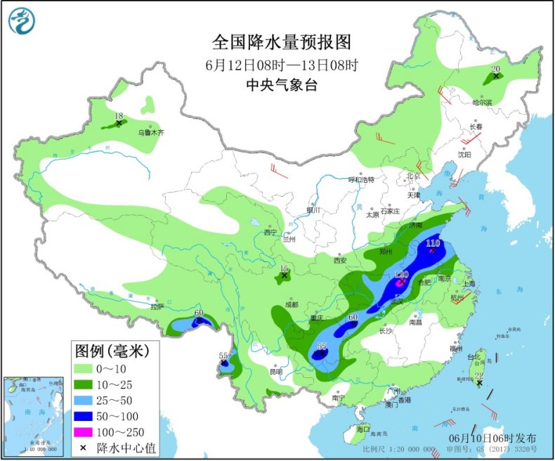 江南东部等地仍有较强降雨 东北华北等地多阵雨或雷阵雨