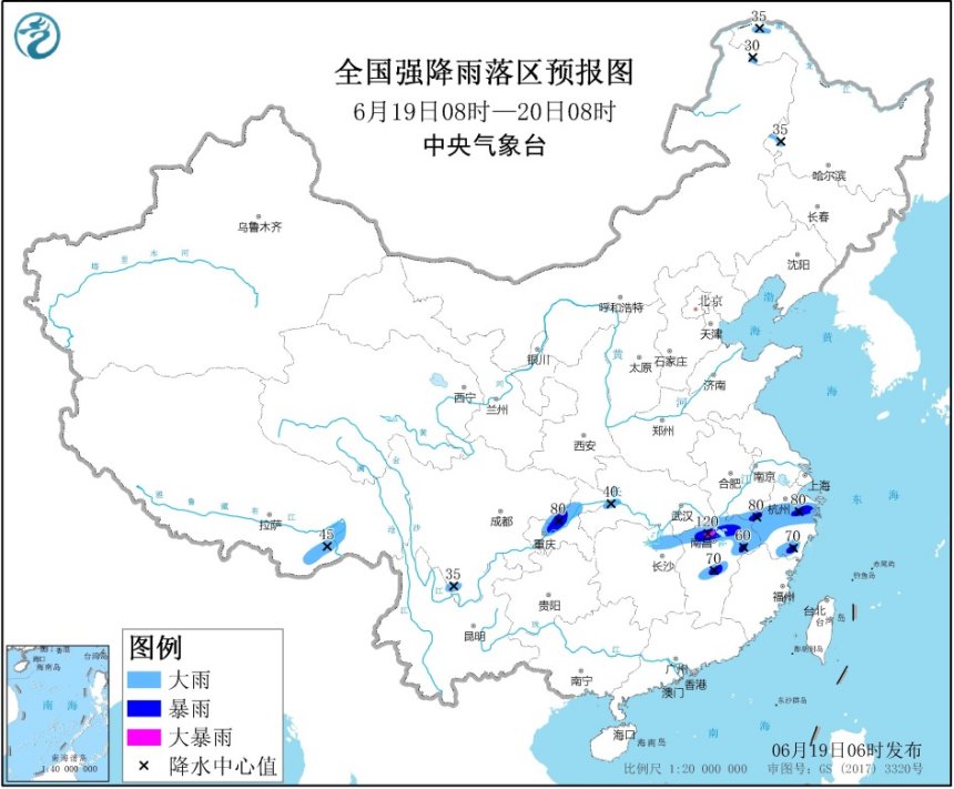 江南北部等地有强降雨 华北等地将有高温天气