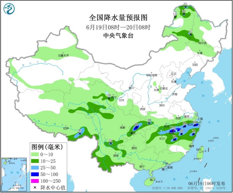 江南北部等地有强降雨 华北等地将有高温天气