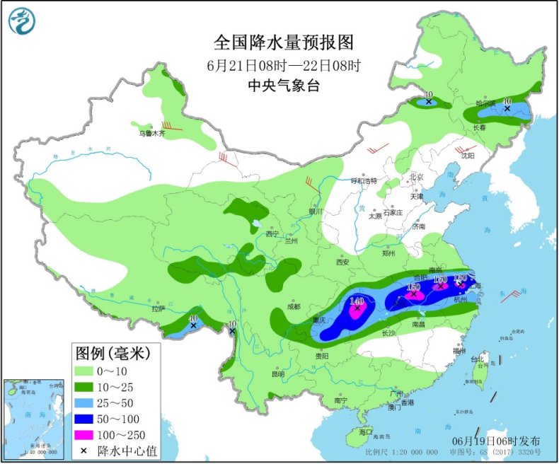 江南北部等地有强降雨 华北等地将有高温天气