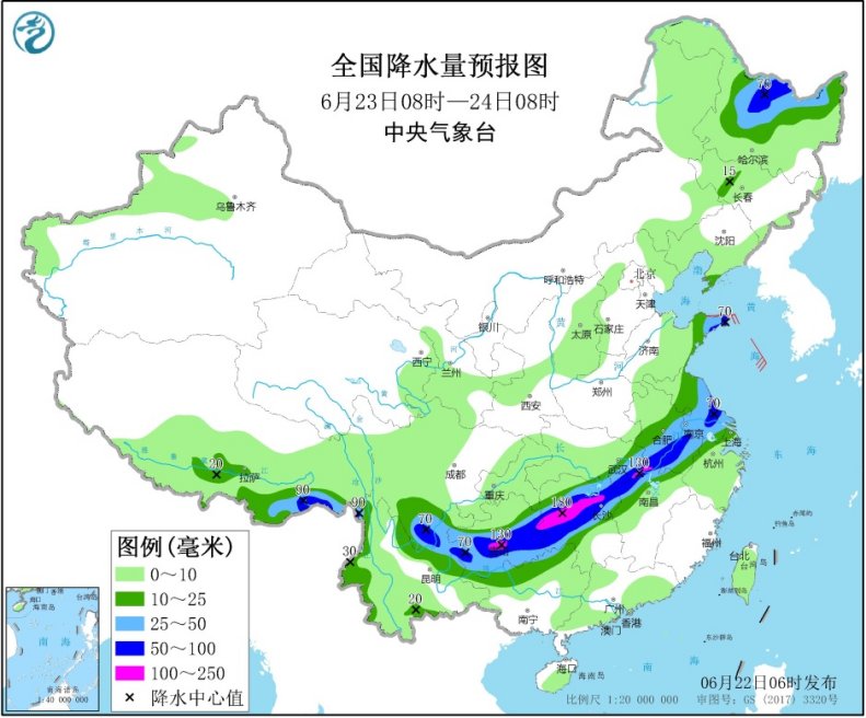 强降雨袭扰黔湘鄂赣皖桂等地 东北地区等地降雨频繁