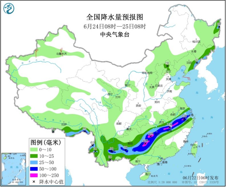 强降雨袭扰黔湘鄂赣皖桂等地 东北地区等地降雨频繁