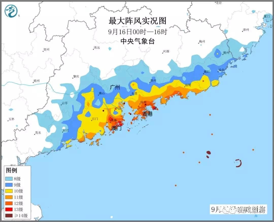 山竹昨天登陆台山，影响远超天鸽丨92W能否发展成24号台风？