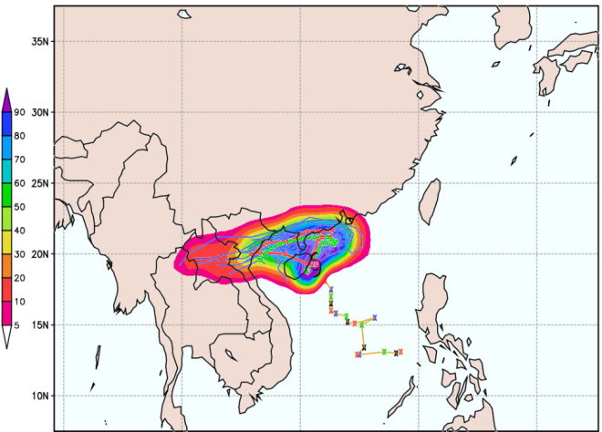 南海热带低压登陆琼海，但对华南的影响才刚开始，台风“摩羯”再次对准长三角