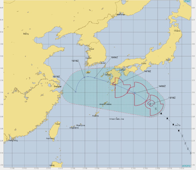 六个风暴齐聚西北太平洋，菲律宾东部的台风胚胎恐又将影响华东