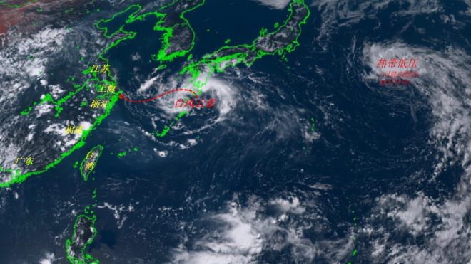 台风“云雀”结束打转启动西行，未来或近海增强