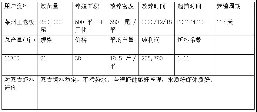 嘉吉高端虾料助力山东工厂化养虾成功