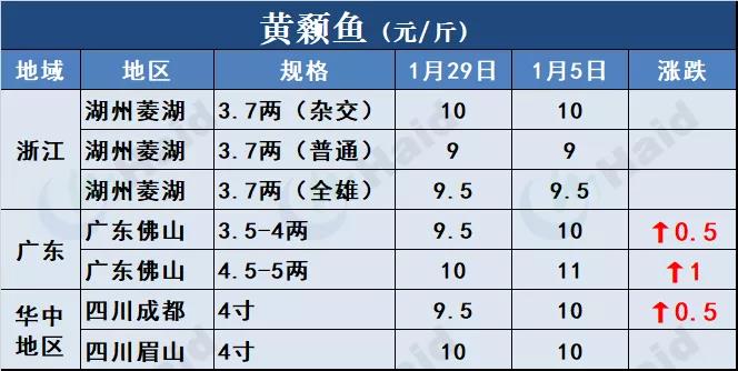 鱼价行情 | 鱼价冲呀！马上就要过年了！2月5日全国19种鱼类塘头价