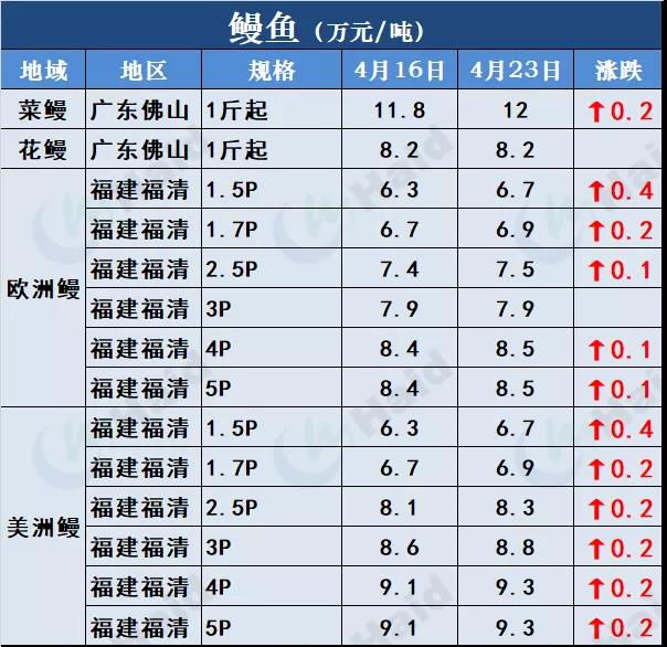 鱼价行情 | 全国严重缺鱼！多个品种价格一波一波的猛涨！