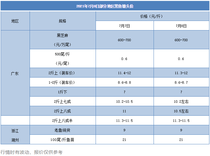 回调0.2-0.4元/斤！鱼中减少看鱼，广东黑鱼行情逐渐“退烧”