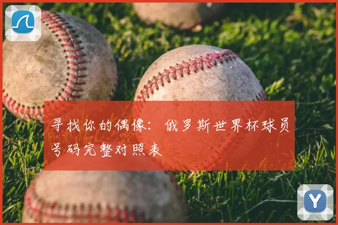 寻找你的偶像：俄罗斯世界杯球员号码完整对照表