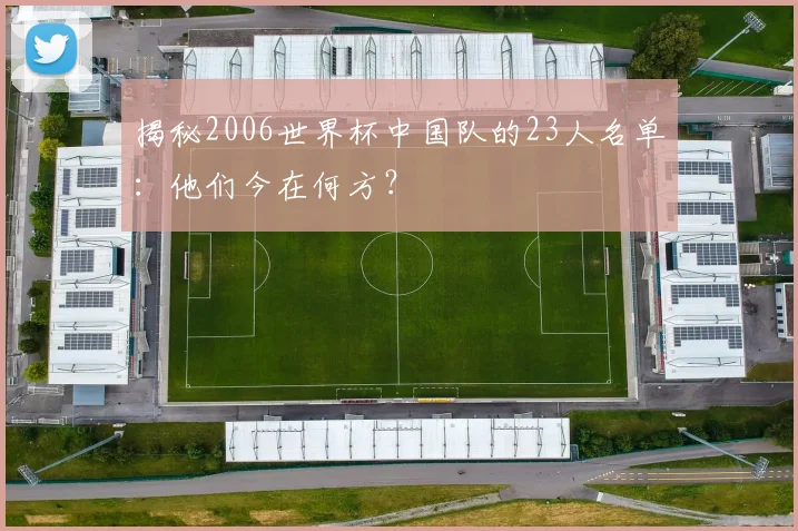 揭秘2006世界杯中国队的23人名单:他们今在何方?