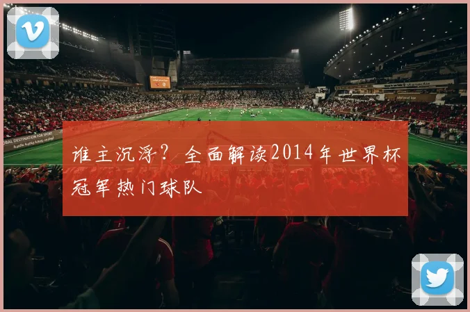 谁主沉浮?全面解读2014年世界杯冠军热门球队